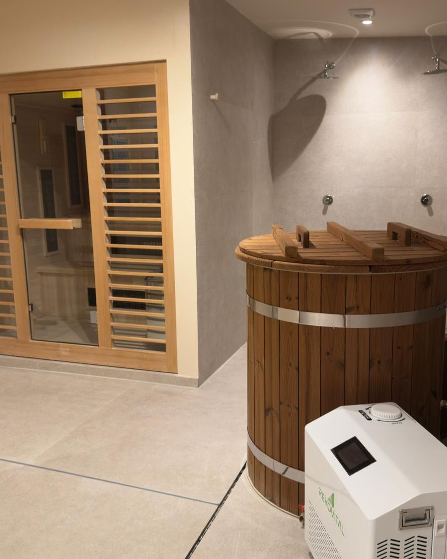 Sauna y baño de hielo del Rekovery Corner de ESFORÇA'T AF